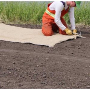 Agcom | Hemp Products | Hemp fibre Rolled Erosion Control Blanket